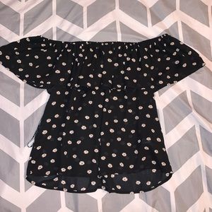 Forever 21 over the shoulders shirt